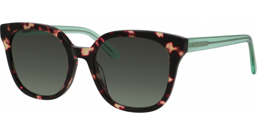 meineBrille Sonnenbrille Damen meineBrille 14-46140-01 havanna-pink/grün Ansicht 1