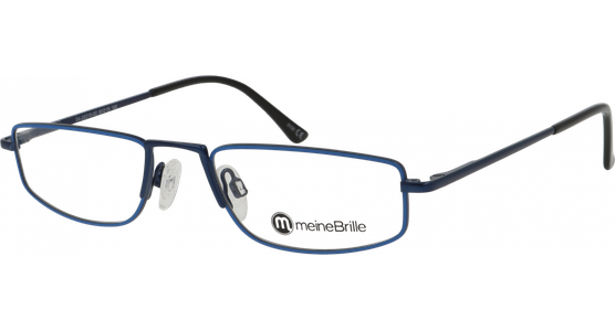 meineBrille 04-20210-02 Dunkelblau Blau Schrägansicht links - Ansicht 2