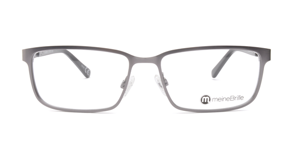 meineBrille 04-69080-02, Dunkel Gun/Schwarz front - Mening 3