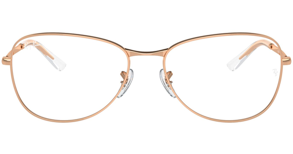 Ray-Ban RX3733V 3094, Glänzendes Rotgold, LARGE - Ansicht 3