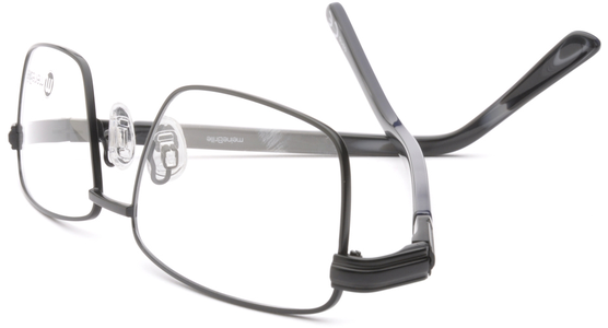 meineBrille 04-69070-01, Schwarz/Dunkel Blau umgedreht - Ansicht 6