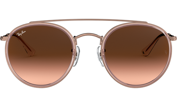 Ray-Ban Round Double Bridge RB3647N 9069A5 51 - Mening 3