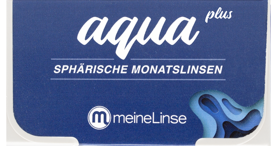  meineLinse aqua plus sphärische Monatslinsen 3er Ansicht 1