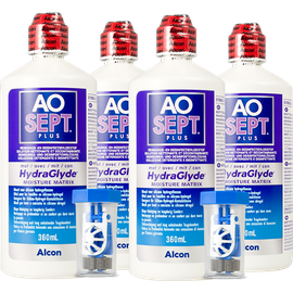  Aosept plus HydraGlyde Systempack 4x360ml