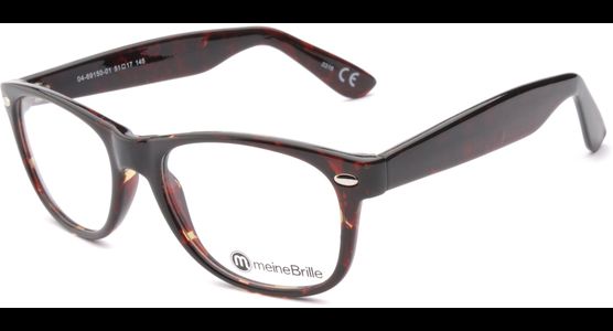 meineBrille 04-69150-01, Dunkel Havanna links - Ansicht 2