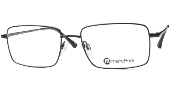 meineBrille 04-12030-02, Schwarz Schräg links - Ansicht 2