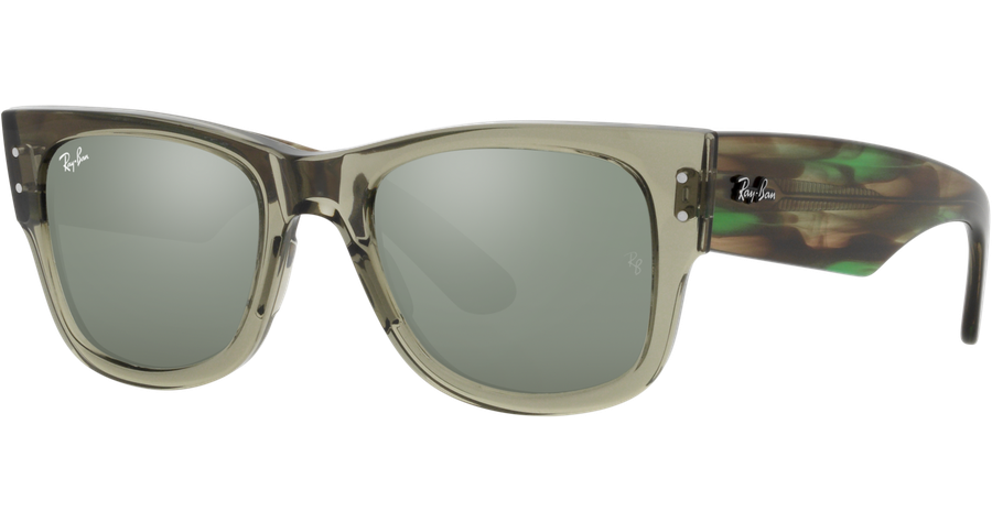 Ray-Ban Sonnenbrille Unisex Ray-Ban Mega Wayfarer RB0840S 66355C Mening 1