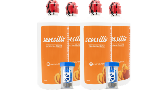meineLinse sensitiv Peroxidlösung 4x360ml - Ansicht 2