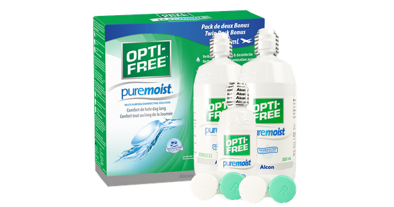 Opti-Free PureMoist Doppelpack plus Reise-Set - Mening 4