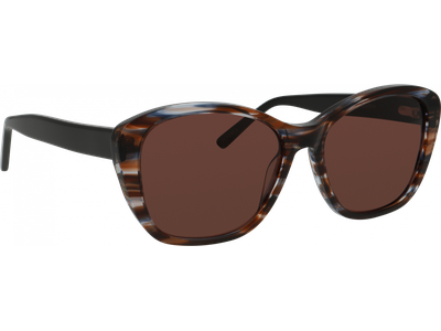 meineBrille Sonnenbrille Damen meineBrille 14-46120-01, Braun/Blau glänzend - Mehrfarbig Ansicht 4