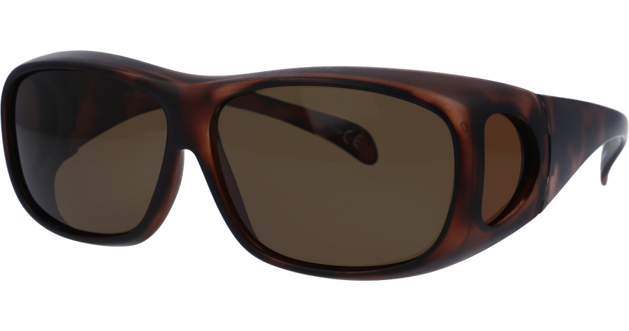 SunRay Sonnenbrille Unisex SunRay 06-71390-01 Überbrille, Havanna matt Mening 1