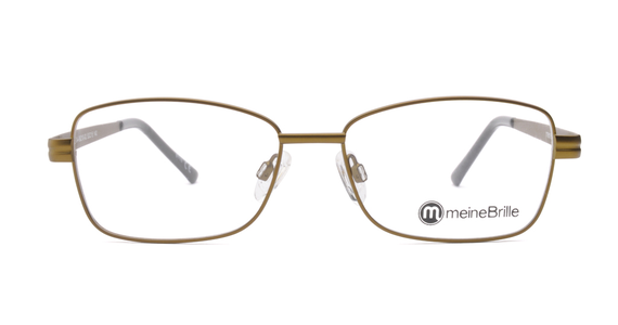 meineBrille 04-69210-02, Ocker Matt front - Mening 3