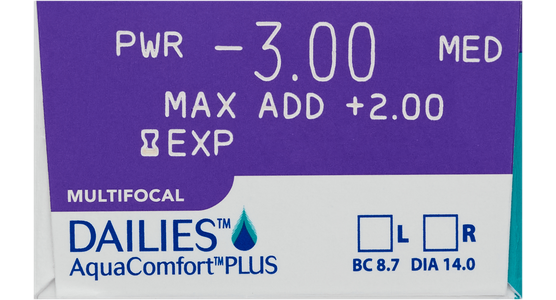 Dailies AquaComfort plus multifocal 30er - Mening 4