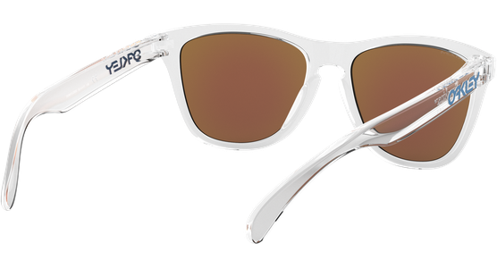 Oakley Frogskins Crystal Clear / Prizm Sapphire OO9013 D0 55 - Mening 12