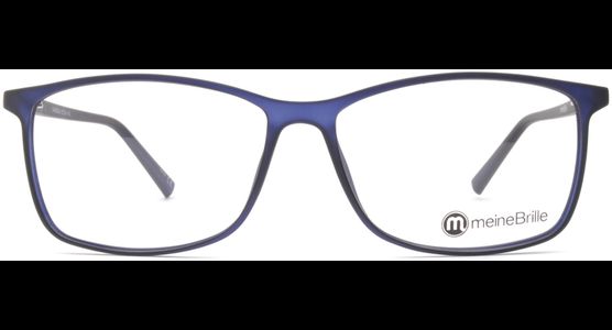 meineBrille 04-69020-01, Blau Matt front - Ansicht 3