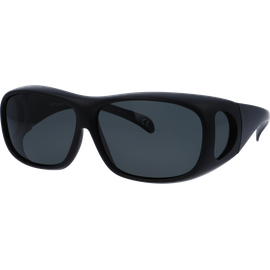 SunRay Sonnenbrille Unisex SunRay 06-71390-02 Überbrille, Schwarz matt