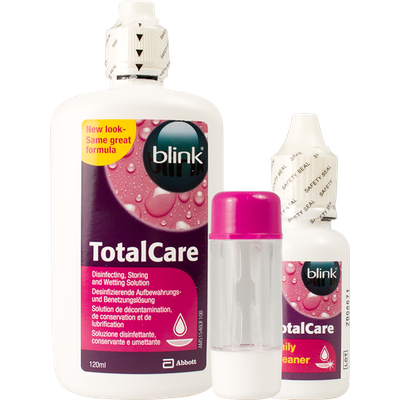 Blink Total Care Twin Pack Flaschen und Kontaktlinsenbehälter
