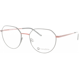 meineBrille Brille Unisex meineBrille 04-30050-01, Schwarz/Burgunder 