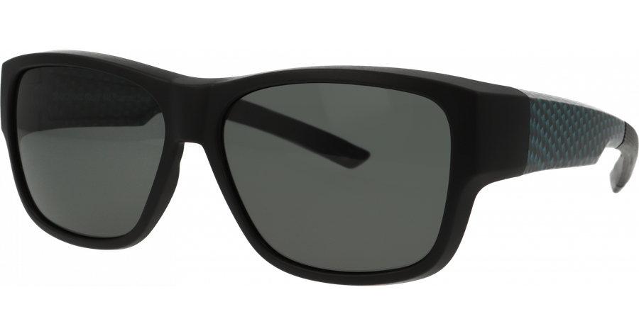SunRay Sonnenbrille Unisex SunRay 06-00310-02 Überbrille,  Schwarz/Carbon, Blau matt Mening 1
