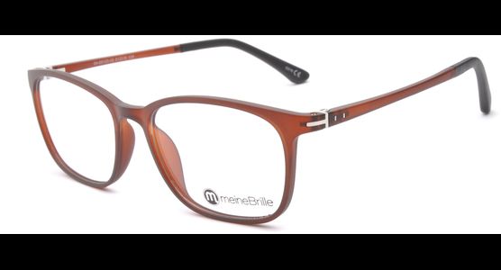 meineBrille 04-69120-02, Dunkel Braun Matt links - Ansicht 2