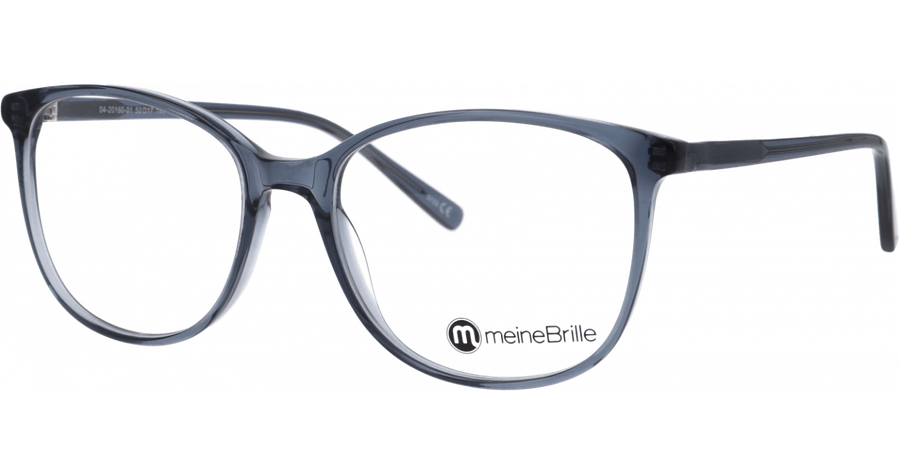 meineBrille 04-20160-01, Blaugrau Front