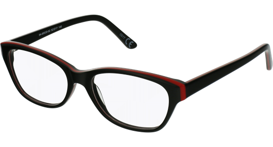 meineBrille 04-69030-02, Schwarz/Rot - Ansicht 2