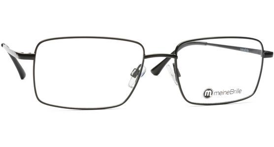 meineBrille 04-12030-02, Schwarz Schräg rechts - Ansicht 5