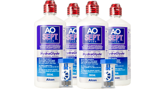 Aosept plus HydraGlyde Systempack 4x360ml - Mening 3