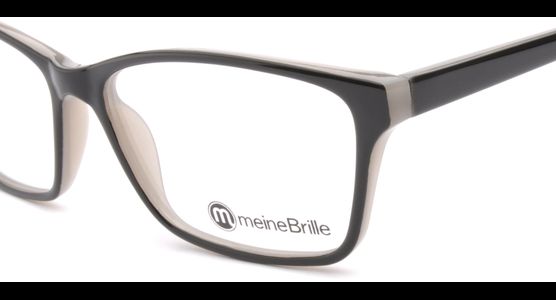 meineBrille 04-69190-02, Schwarz/Milky nah - Ansicht 8