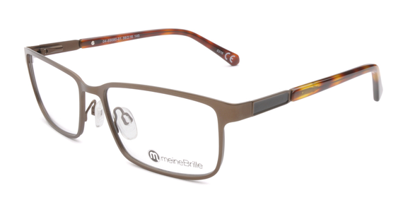 meineBrille 04-69080-01, Bronce/Braun links - Mening 2