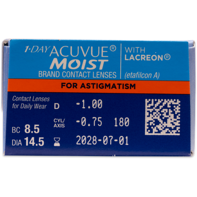  1-Day Acuvue Moist for Astigmatism 30er Ansicht 3