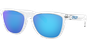 Oakley Frogskins Crystal Clear / Prizm Sapphire OO9013 D0 55