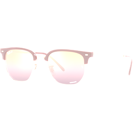 Ray-Ban Sonnenbrille Unisex Ray-Ban New Clubmaster RB4416 Glänzendes Bordeaux auf Rotgold 6654G9