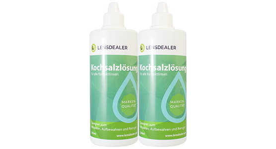 Lensdealer Kochsalzlösung 2x360ml - Ansicht 2