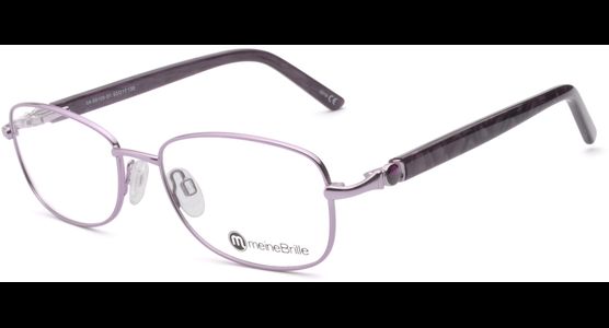 meineBrille 04-69100-01, Flieder/Violett links - Ansicht 2