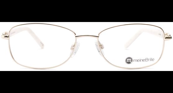 meineBrille 04-69100-02, Gold/Perlmutt front - Ansicht 3