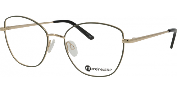 meineBrille 04-40110-02, Sandgrau/Gold glänzend - Mening 2