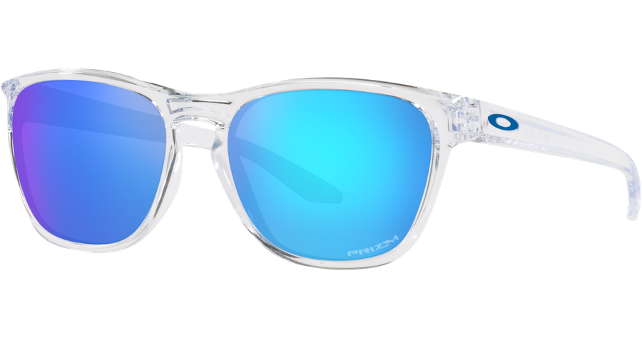 Oakley Sonnenbrille Herren Oakley Manorburn Polished Clear / Prizm™ Sapphire OO9479 0656 Mening 1