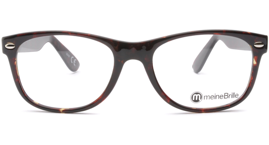 meineBrille 04-69150-01, Dunkel Havanna front - Ansicht 3