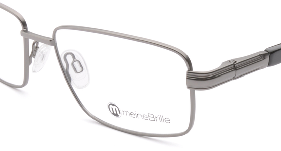 meineBrille 04-69070-02, Dunkel Gun/Schwarz nah - Ansicht 4