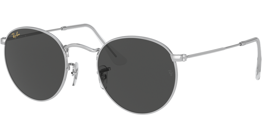 Ray-Ban Sonnenbrille Herren Ray-Ban Round Metal RB3447 9198B1 Mening 1