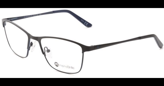 meineBrille 04-87020-01, Schwarz/Blau Matt links - Mening 2