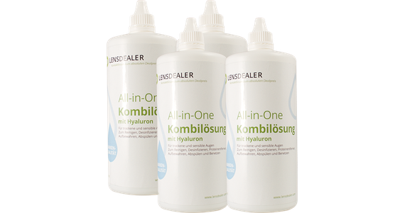 Lensdealer All-in-One Kombilösung 4x360ml - Ansicht 2