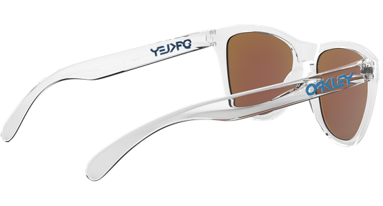 Oakley Frogskins Crystal Clear / Prizm Sapphire OO9013 D0 55 - Mening 13