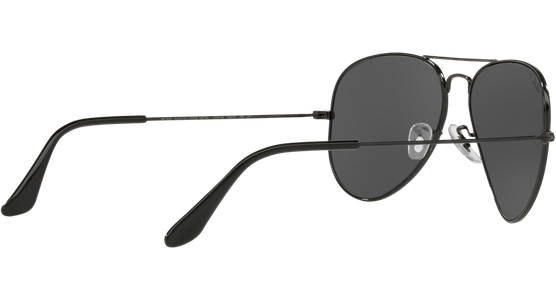 Ray-Ban Aviator Total Black RB3025 002/48 58 - Mening 9