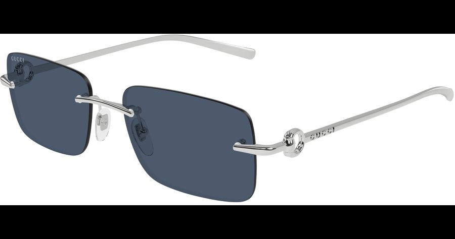 Gucci Sonnenbrille Herren Gucci GG1703S 55 Silber Ansicht 1