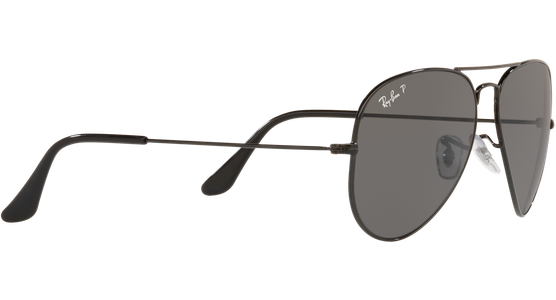 Ray-Ban Aviator Total Black RB3025 002/48 58 - Mening 11