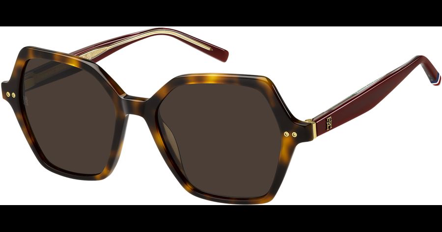 Tommy Hilfiger Sonnenbrille Damen Tommy Hilfiger TH 2213/S 52 05L Mening 1