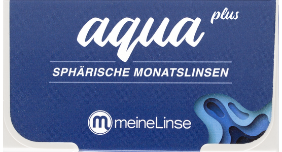 meineLinse aqua plus sphärische Monatslinsen 3er - Ansicht 2