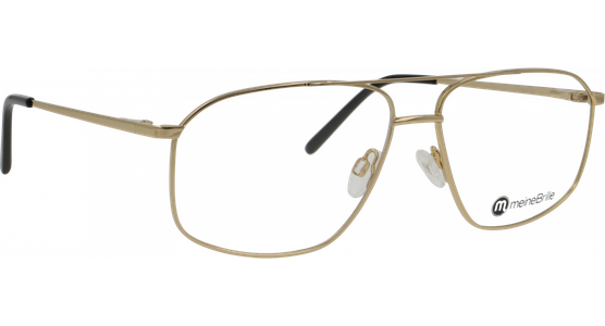 meineBrille 04-20190-02 Gold glänzend Schrägansicht rechts - Ansicht 5